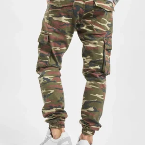 2Y Herren Cargohose Robin In Camouflage 6