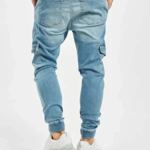 2Y Premium Herren Cargohose Jeff In Blau 6