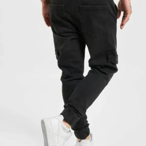 2Y Premium Herren Cargohose Finley In Schwarz 6