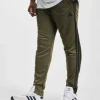 Adidas Originals Herren Jogginghose Training Essentials Base 3 Stripe In Olive 8