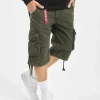 Alpha Industries Herren Shorts Jet In Grau 10