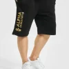 Alpha Industries Herren Shorts Basic Ai Foil Print In Schwarz 10