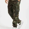 Brandit Herren Cargohose Pure Slim Fit Cargo In Camouflage 8