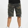 Brandit Herren Shorts Vintage In Camouflage 10