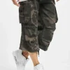 Brandit Herren Shorts Industry Vintage 3/4 In Camouflage 10