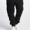 DEF Herren Cargohose Kindou In Schwarz 8