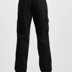 DEF Herren Cargohose Classic In Schwarz 6