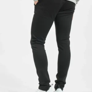 Denim Project Herren Chino Ponte Roma Plain In Schwarz 6