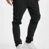 Denim Project Herren Chino Ponte Roma Plain In Schwarz 8