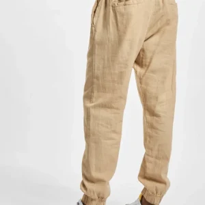 Denim Project Herren Jogginghose Linen Sweat In Beige 6