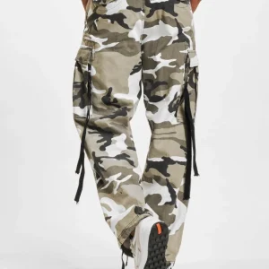 MJ Gonzales Herren Cargohose Wide Camouflage In Grau 6