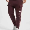 Nike Herren Jogginghose Repeat Sw Flc In Rot 10