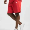 Nike Herren Shorts Club In Rot 10