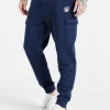 Sik Silk Herren Jogginghose Cargo Fleece In Blau 10