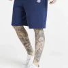 Sik Silk Herren Shorts Core Jersey In Blau 8