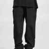 SIXTH JUNE Herren Cargohose Nylon W Buttons In Schwarz 8