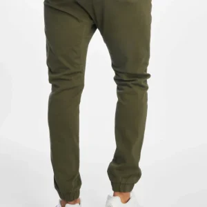 Southpole Herren Chino Stretch In Olive 6