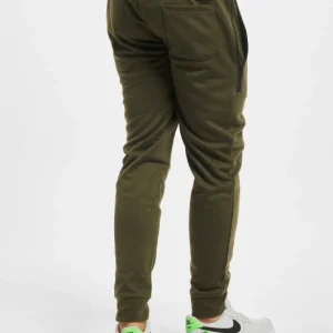 Southpole Herren Jogginghose Side Zipper Tech Fleece In Olive 6