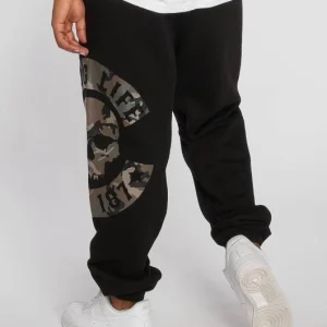 Thug Life Herren Jogginghose B.Camo In Schwarz 6