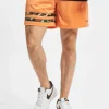 Unfair Athletics Herren Shorts Dmwu Camo In Orange 10