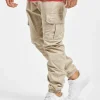 URBAN CLASSICS Herren Cargohose Cargo Jogging In Beige 8