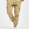 URBAN CLASSICS Herren Cargohose Ripstop In Beige 8