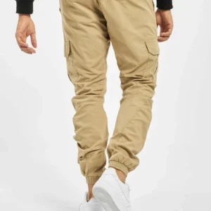 URBAN CLASSICS Herren Cargohose Ripstop In Beige 6