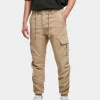 URBAN CLASSICS Herren Cargohose Cargo In Beige 8