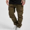 URBAN CLASSICS Herren Cargohose Cargo In Braun 8