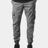 URBAN CLASSICS Herren Cargohose Cargo In Grau 8