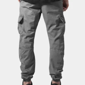 URBAN CLASSICS Herren Cargohose Cargo In Grau 6