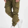 URBAN CLASSICS Herren Cargohose Cargo Jogging In Olive 10