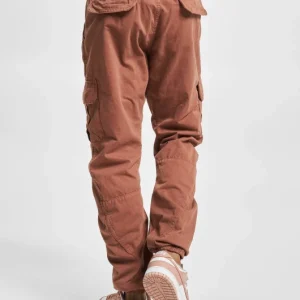 URBAN CLASSICS Herren Cargohose Cargo Jogging In Orange 6