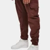 URBAN CLASSICS Herren Cargohose Cargo Jogging In Rot 10