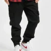 URBAN CLASSICS Herren Cargohose Military In Schwarz 8