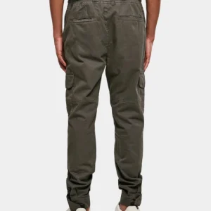 URBAN CLASSICS Herren Cargohose Military In Schwarz 6