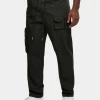 URBAN CLASSICS Herren Cargohose Asymetric In Schwarz 10