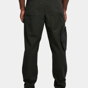 URBAN CLASSICS Herren Cargohose Asymetric In Schwarz 6