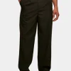 URBAN CLASSICS Herren Chino Straight Pleat-Front In Schwarz 10