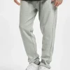 URBAN CLASSICS Herren Jogginghose Formula Cropped Peached Interlock In Grau 8