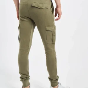 URBAN CLASSICS Herren Jogginghose Fitted Cargo In Olive 6