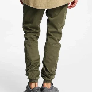 URBAN CLASSICS Herren Jogginghose Stretch In Olive 6