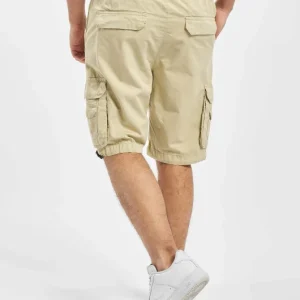 URBAN CLASSICS Herren Shorts Double Pocket In Beige 6