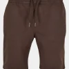 URBAN CLASSICS Herren Shorts Stretch Twill Jogging In Braun 8