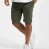 URBAN CLASSICS Herren Shorts Stretch Turnup Chino In Olive 10