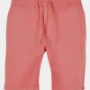 URBAN CLASSICS Herren Shorts Stretch Twill In Rosa 8