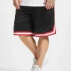 URBAN CLASSICS Herren Shorts Stripes Mesh In Schwarz 10