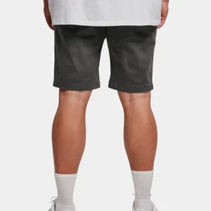 URBAN CLASSICS Herren Shorts Stretch Twill Jogger In Schwarz 6