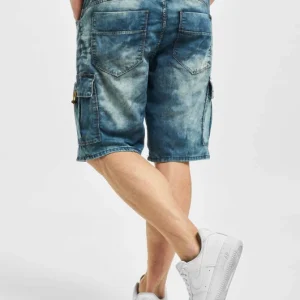 URBAN SURFACE Herren Shorts Cargo In Blau 6