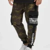 VSCT Clubwear Herren Cargohose Norman Camo Logo Stripes In Camouflage 10